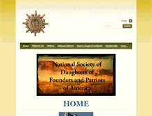 Tablet Screenshot of nationalsocietydfpa.com